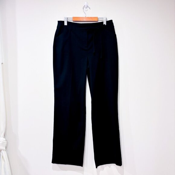 REITMANS Black Wide-Leg Dress Pants | Workwear Office | Size 10 R * - Picture 1 of 10